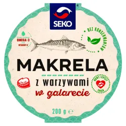 Makrela z warzywami w galarecie